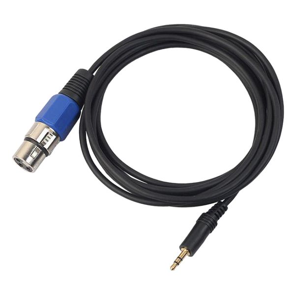 

1.5m stereo 3.5mm male to xlr female audio wire for microphone speaker mixer