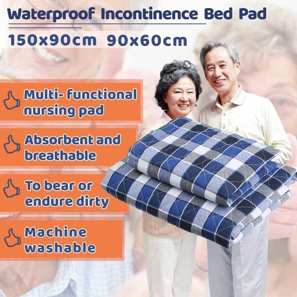 

3-layer waterproof changing mat baby underpad urine pad mattress sheet protector bedding incontinence kids supplies