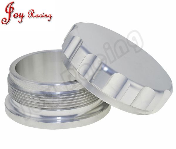 

1.5inch billet fuel cap weld on filler with silver cap aluminum fuel tank cover
