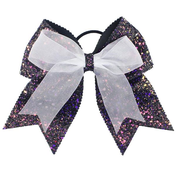 

мода хвостик rope bowknot cute bling блеск блестки диапазона волос держателя подарков украшения бутик партии упругие одеваем, Slivery;white