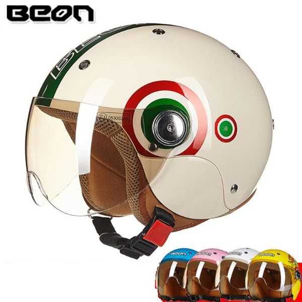 

2019 new ece certification beon summer safety child motorcycle helmets baby children motorbike helmet made of abs pc visor lens