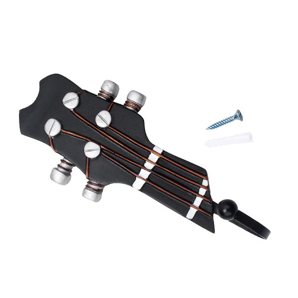 

черная гитара heads музыка главная смола одежда hat сумка вешалка крюк настенный