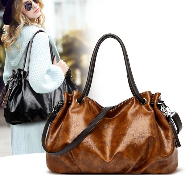 

yilian is a gorgeous leather bag, a 2019 female bag, stylish shoulder and high-quality leather bag