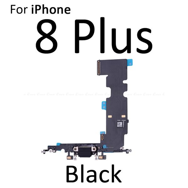 

10psc высокое качество зарядки flex кабель для iphone 7 8 plus x usb зарядное устройство порт подключения док-станции с mic кабеля гибкого т