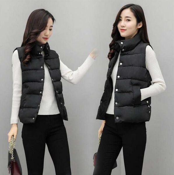 

brand 90% white duck down winter down hooded vest for women coat slim vests female sleeveless jacket, Black;brown