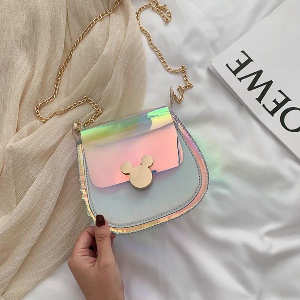 

women's transparent bag 2020 new fashion shoulder messenger bag jelly women