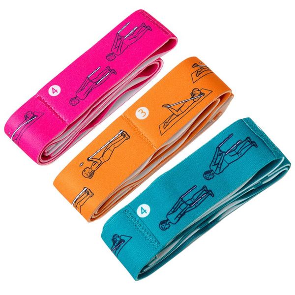 

latin training bands pilates yoga stretch resistance bands fitness elastic band