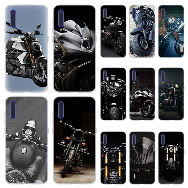 

fashion soft tpu phone case cover for coque xiaomi redmi 4x 4a 6a 7a y3 k20 5 plus note 8 7 6 5 pro black classic motorcycle