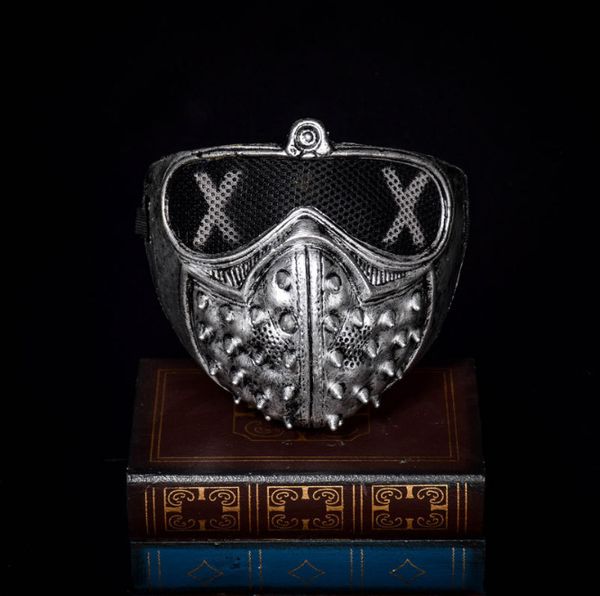 

halloween punk devil cos anime stage mask watch dogs cosplay stage party face masks ghost steps street rivet death masks