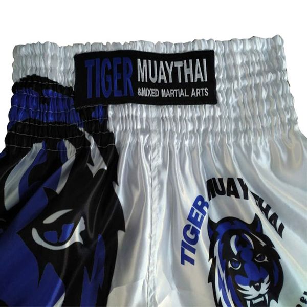 

fluory's tiger muay thai shorts, Blue