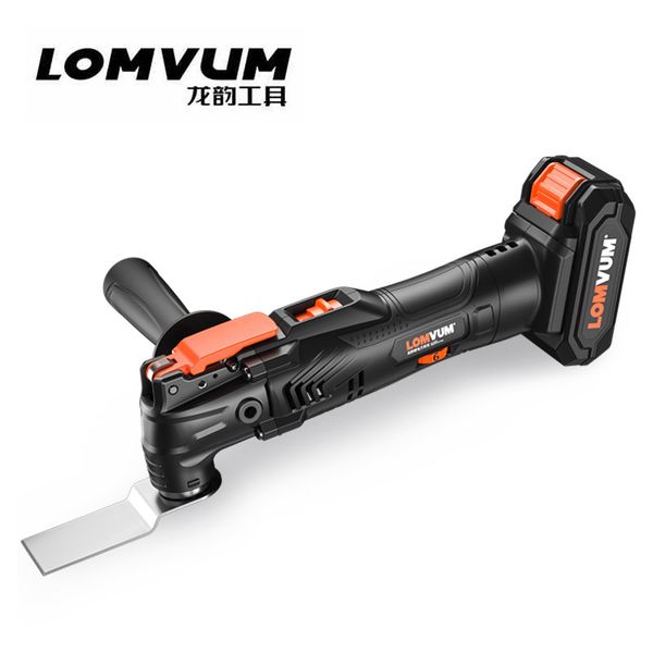 

lomvum 21v lithium battery electric multi trimmer saw oscillating saw blades cordless oscillating multi-tools renovator tools