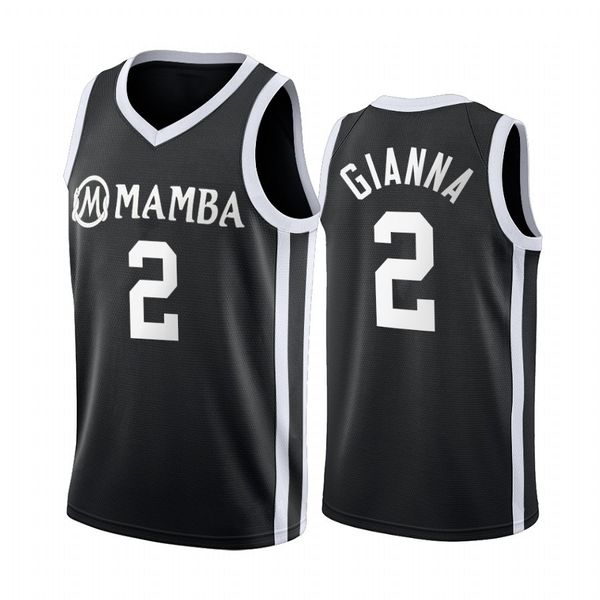 

giannabryant uconn huskies special tribute college forever mamba retired number memorial men's basketball jersey, Black;red
