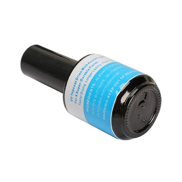 

new 14ml nail art gel polish glue uv oat coat seal acrylic nail gloss tool sci88, Red;pink