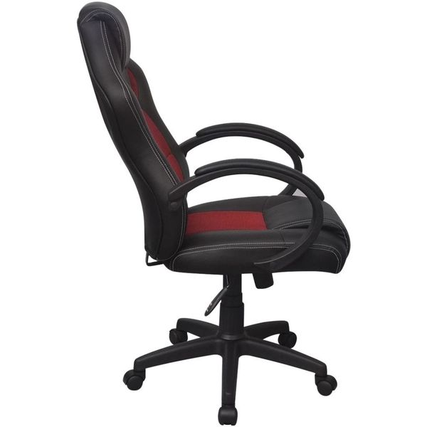 

vidaxl executive office chair racing red leatherette garden sets