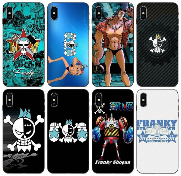 

[tongtrade] one piece franky skull flag case for iphone 8 7 6s 5s plus x xs 11 pro max galaxy a5 honor v8 v10 xiaomi mi 8 pro anti slip case