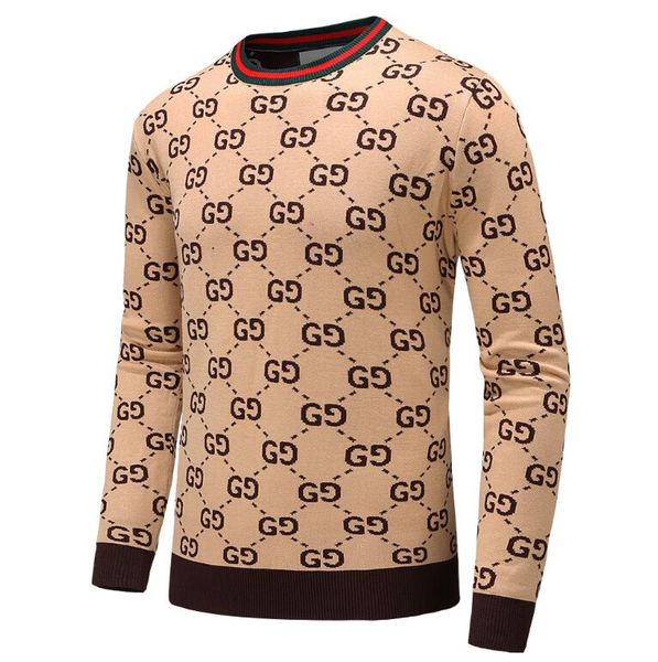 

Men 039 black triped knit wool tiger embroidered weat hirt man brand women port weater coat jacket pullover de ign cardigan