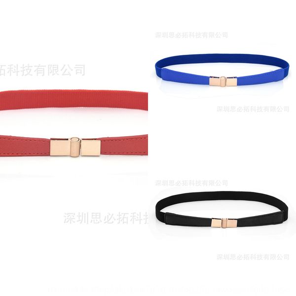 

all-match elastic narrow waist cover decorative dress match a wide women's variety women's thin belt variety, Black;brown