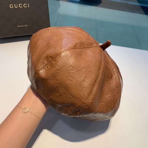 

fashion global hat leather making ladies 'hat hat outdoor leisure formal ladies' hat with box