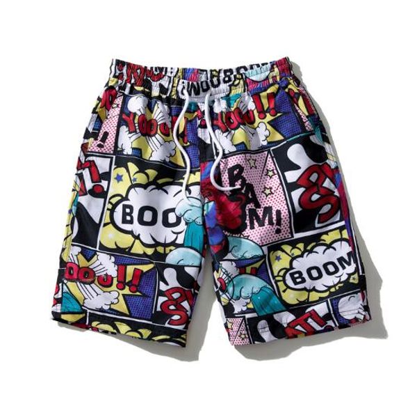 

Mens Beach Shorts Summer Hot Sale New Casual Holiday Hawaiian Style Shorts Large Size M-5XL Free Shipping