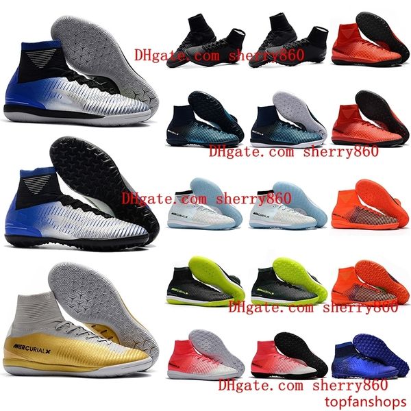 

cr7 soccer cleats mercurial superfly v sx neymar tf indoor soccer shoes cristiano ronaldo football boots leather size 39 - 46 hot