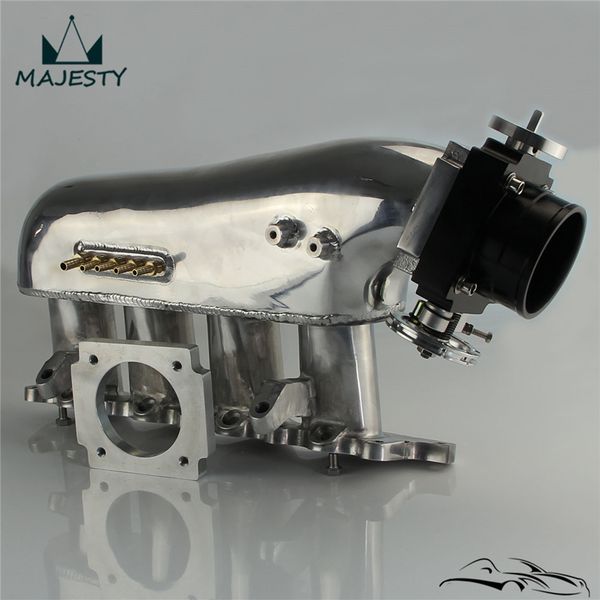 

intake manifold+ 80mm throttle body fits for m**itsubishi l**ancer e**volution 4g63 evo 4-9