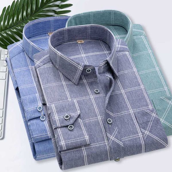 

men's classic plaid long sleeve dress shirt men business formal shirts smart casual mens clothing camisa masculina, White;black