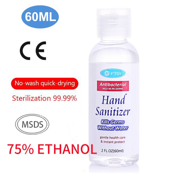 

50ml 250ml 500ml portable hand sanitiser gel kills 99.9% bacteria hand sanitizer portable disinfection spray liquid hand soap dhl shipping