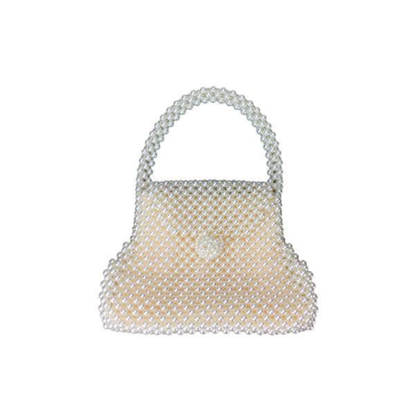 

pearl vintage ручного catwalk именитого сверхмощный бисер сумка