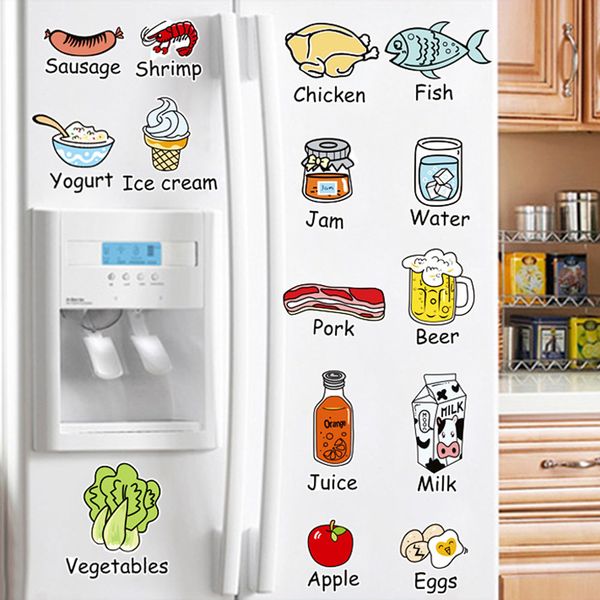 

new kitchen letter removable wall stickers mural decal home decor home decoration stickers & posters a724