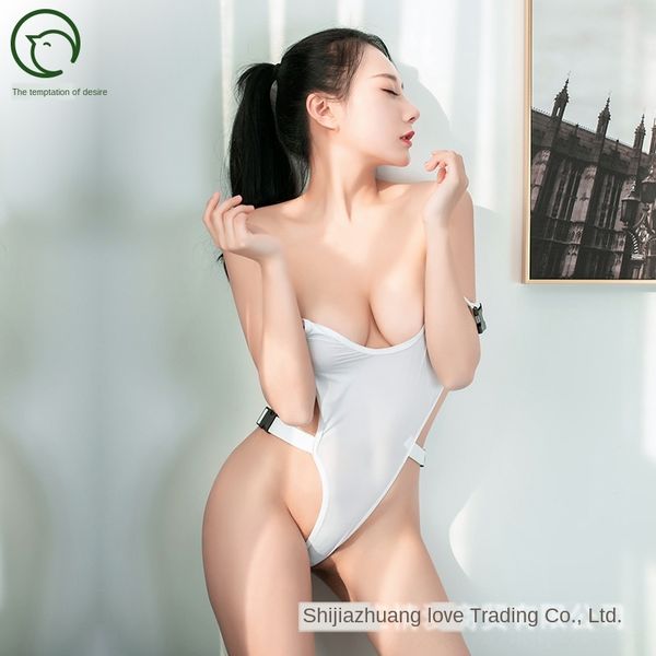 

пряжка костюм аксессуары костюмы cosplay съемный купальник высокой эластичностью яркий японский и корейский интерес белье женщина, Silver