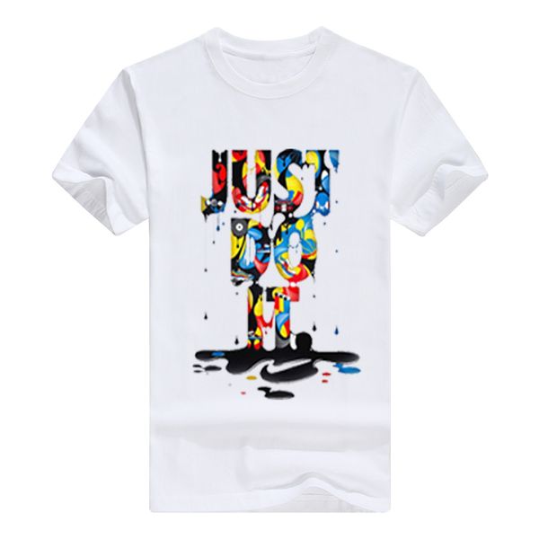 

Men de igner t hirt 3d print letter ummer t hirt hort leeve tee hirt homme men clothe, White;black