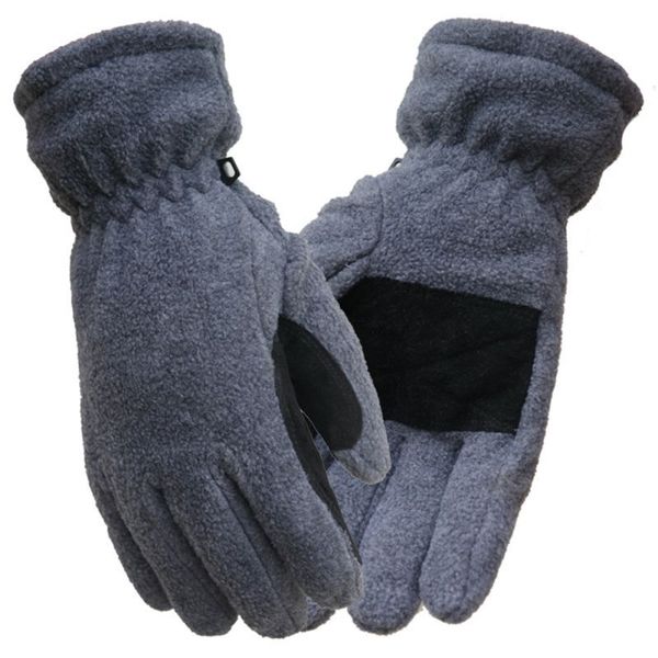 

new new winter men skiing gloves outdoor sports windproof mitten anti-slip fleece snowboard warm gloves
