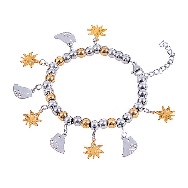 

2019 new fashion personality simple design charm bracelet for women girl custom bracelet jewelery, Black