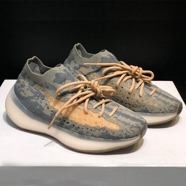 

new arrival kanye west 380 v3 alien black white running shoes men womens mist reflective designer sports shoes trainers athletic sneakers