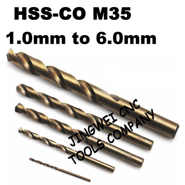 

hss co m35 twist drill bit1,1,1.2,1.3,1.4,1.5,1.6,1.7,1.8,1.9,2.0,2.1,2.2,2.3,2.4,2.5 3 3.5 4 4.5 5 5.5 6mm for stainless steel
