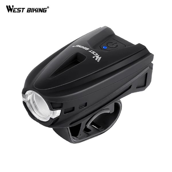 

west biking bike bicycle light ipx4 waterproof usb bicycle cycling front led light cycling lights bike accessories