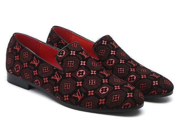 

Men hoe loafer weaving comfortable oft men leather a2 13 loui vuitton hoe fa hion apato ma culino large ize 37 48 ta el plaid, Black