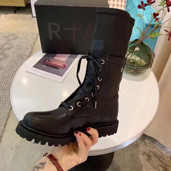 

handsome black socks martin boots female british fan car short boots women spring and autumn new single boots fashion wild was thin