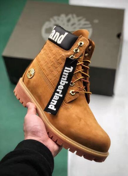 

Новый 2020 Timberland дизайнерские роскошные сапоги для мужчин зимние сапоги высшего качества женская военная желтая обувь