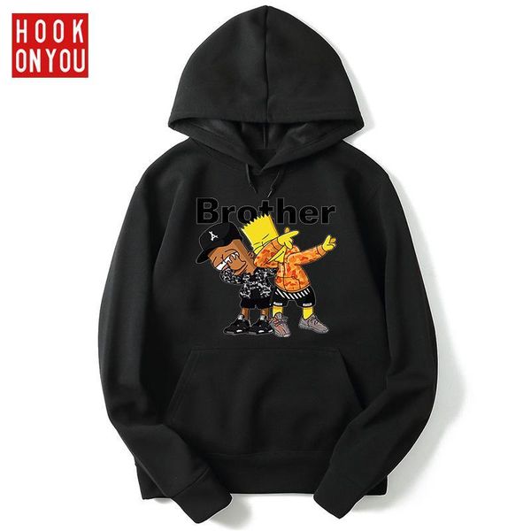 

нове мђжкие и женин вена оен длиннми Ѭђкавами балаон brother pattern лопок кђ, Black