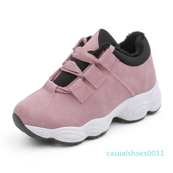 

2019 women increased shoes lace-up shoes women designer sneakers women platform sneakers zapatillas mujer z11-78 11c, Black