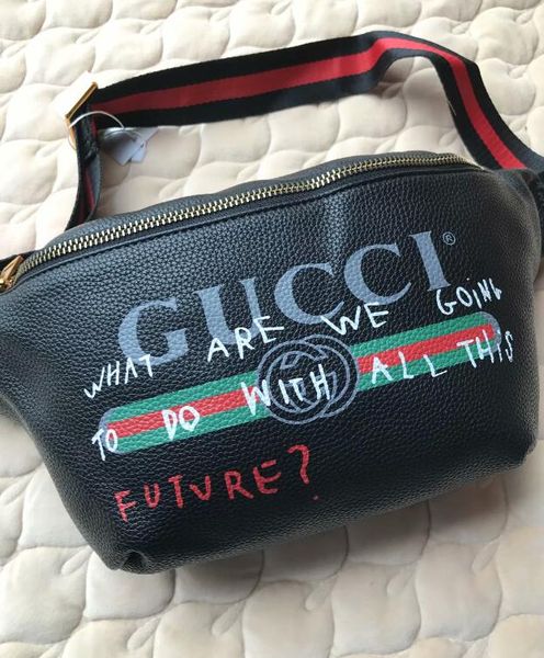 

2019 tlye famou brand bumbag cro body houlder bag autn material graffiti wai t bag bumbag cro fanny pack bum wai t bag