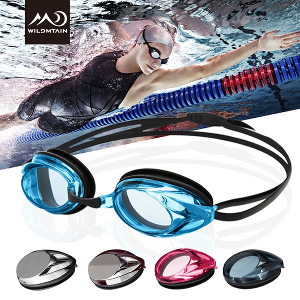 

wildmtain плавательные очки профессиональные для женщин и мужчин, анти туман защита от ультрафиолетовых лучей водонепроницаемые конкурентное
