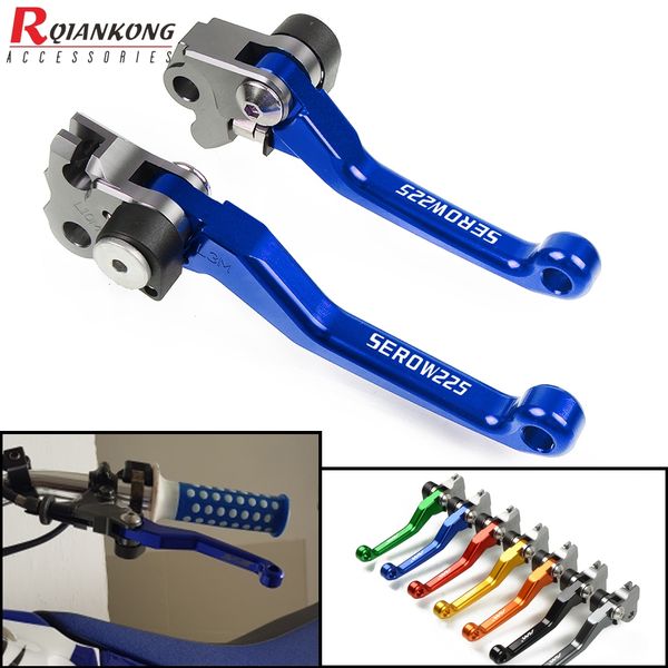 

serow 225 250 мотоцикл велосипед грязи тормозные рычаги сцепления cnc pivot складная ручка рычаги для yamaha serow225 / 250 1986-2015 2014