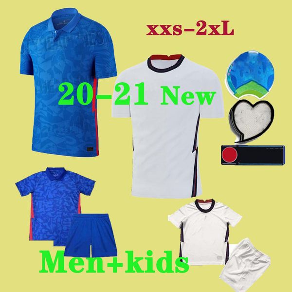 

20-21 англии футбольные майки кейн англии мужская джерси дети комплект футбол рубашки rashford стерлингового варди деле футбол рубашка, Black