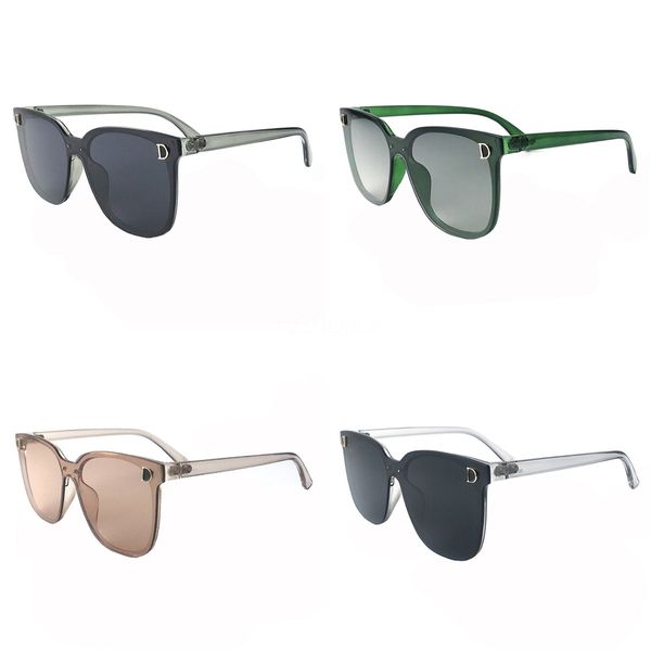 

2020 new glasses polarized sun glasses square fishing sunglasses driving color mirror male sunglass uv400#735, White;black