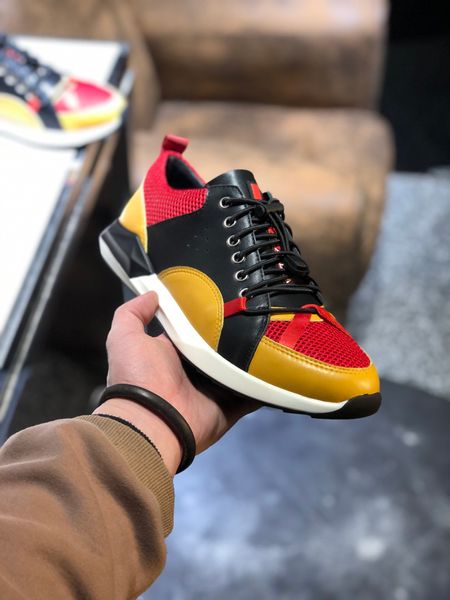 

leather sneakers design shoes chaussures luxury outdoor shoes fashion casual shoes luxe hommes de haute qualit sneakers, Black