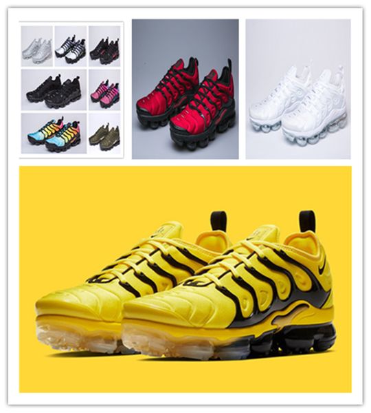 

2019 new mans fashion cushion shoes sneakerssneakers vapormax tn plus breathable designers running shoes size 36-45 ing