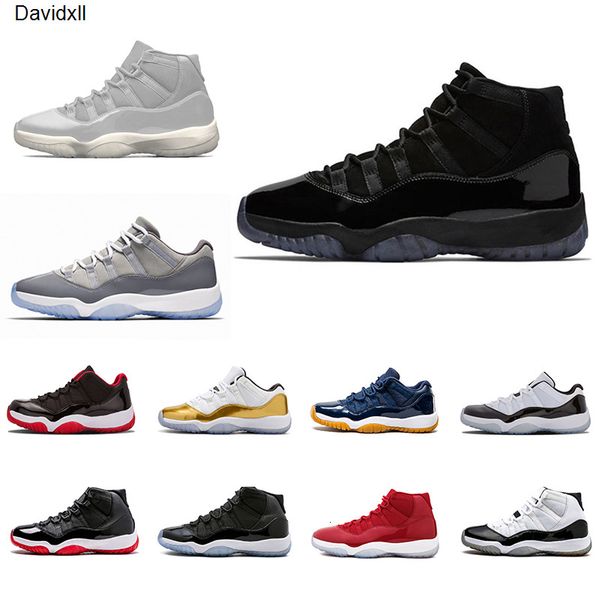 

11s university blue men and women basketball shoes blackout gym red midnight navy prm heiress barons closing ceremony sport sneakers