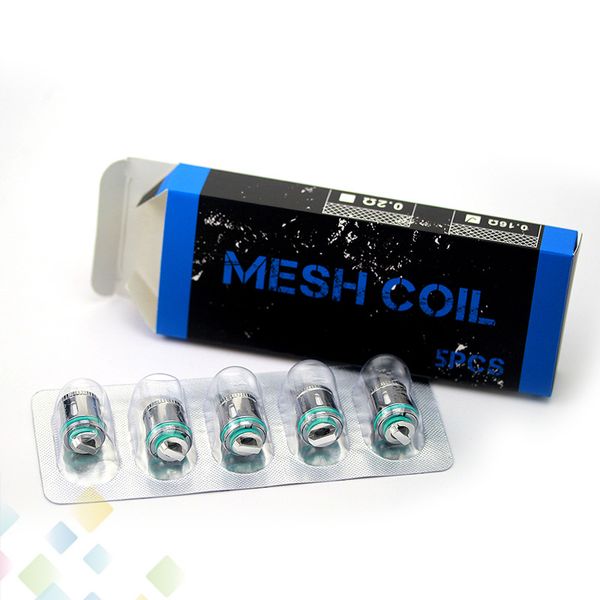 

Original Advken Mesh Coil 0.16ohm 0.2ohm Stainless Steel and A1 Head for E Cig Vape Manta Tank Dominator Atomizer DHL Free